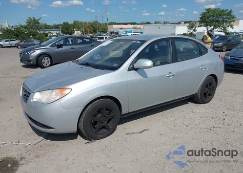 2007 Hyundai Elantra Gls/Limited/Se z USA, uszkodzony, nr VIN KMHDU46D87U073705
